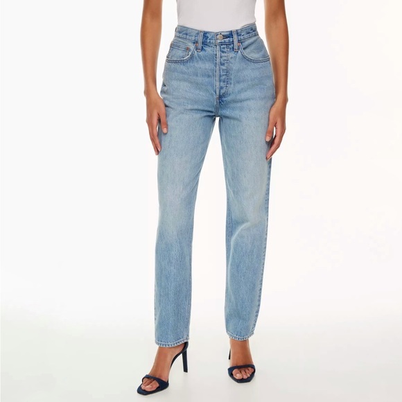 Denim Forum The ‘90s Boyfriend High Loose 30L Jeans - Picture 1 of 9